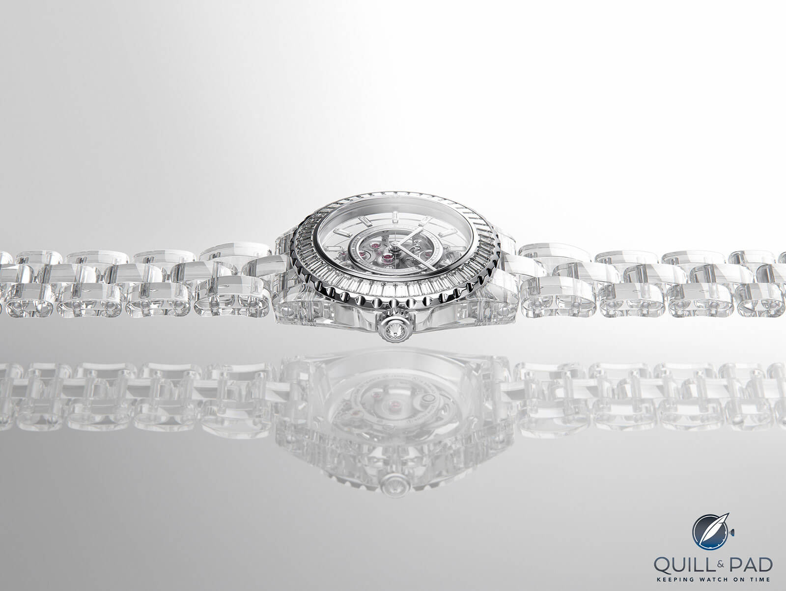 Chanel Celebrates 20 Years Of The J12 With The X-Ray: The World's First  Watch With A Full Sapphire Crystal Bracelet - Quill & Pad