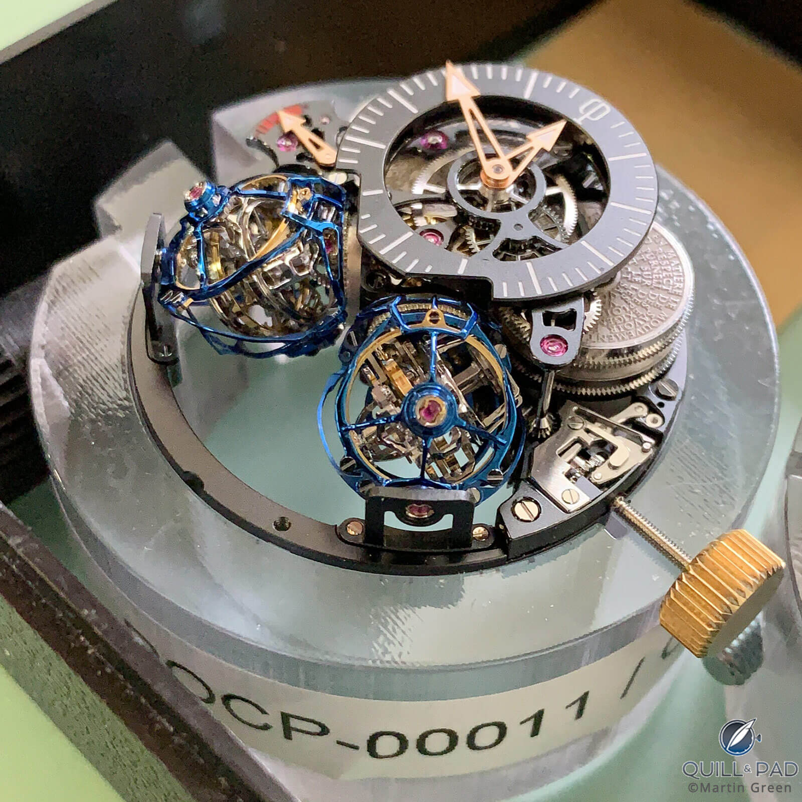 Triple axis tourbillon watch new arrivals