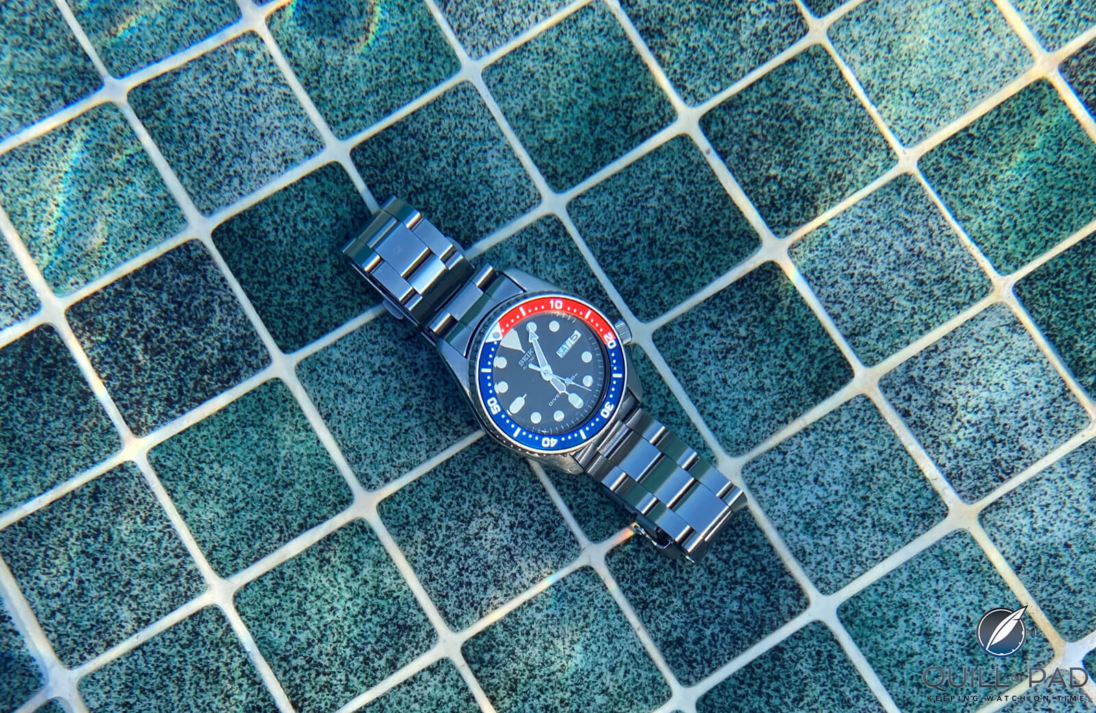 Depth-Testing My SKX013 Watch: Jumping In At The Deep End - & Pad