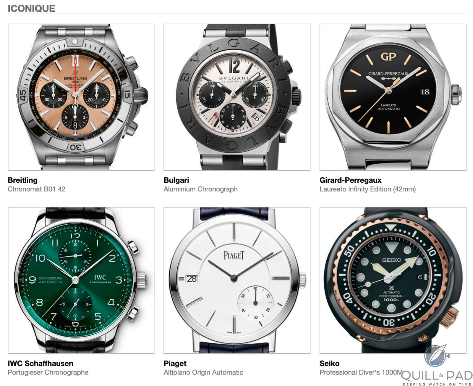 Our Predictions In The Iconic Category Of The 2020 Grand Prix d'Horlogerie  de Genève (GPHG): Another Head-Scratcher For Our Panelists But There's A  Clear Favorite - Quill & Pad