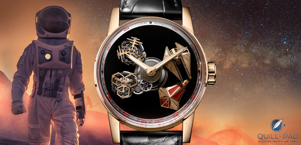 Louis Moinet Space Revolution: An Epic Space Battle On The Wrist (With  Video) - Quill u0026 Pad