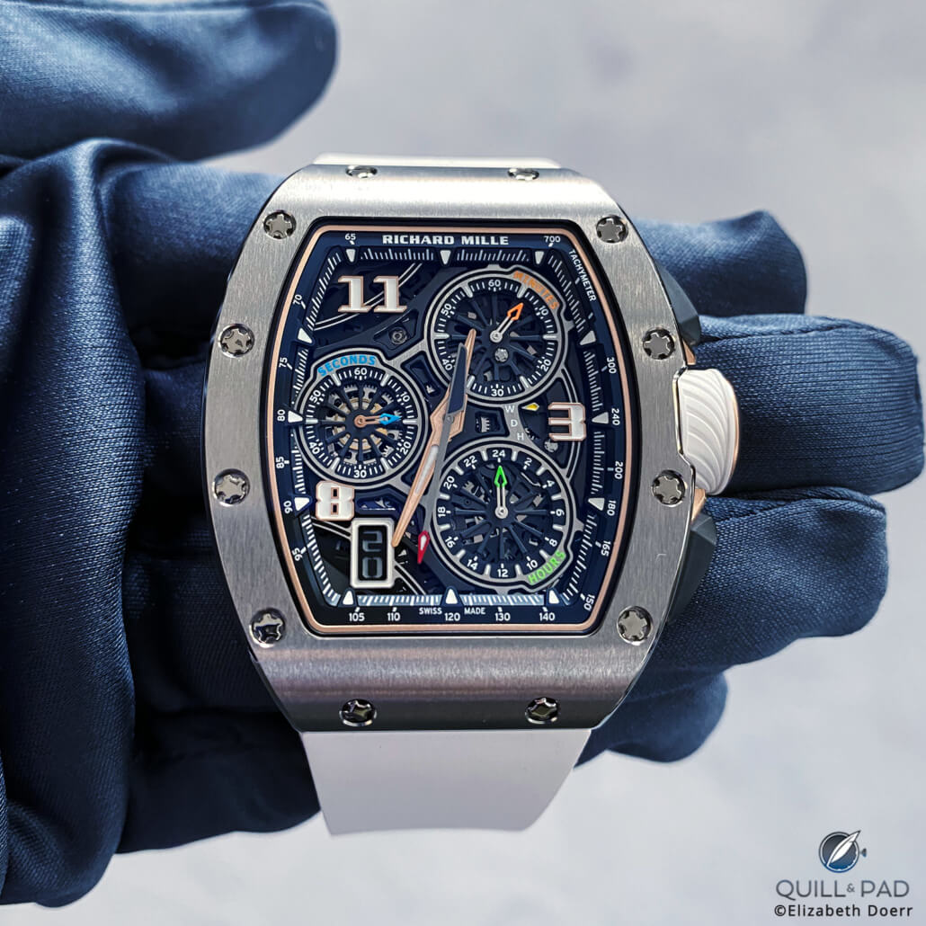 Richard Mille RM 72-01 In-House Chronograph Featuring Fluid Constant ...