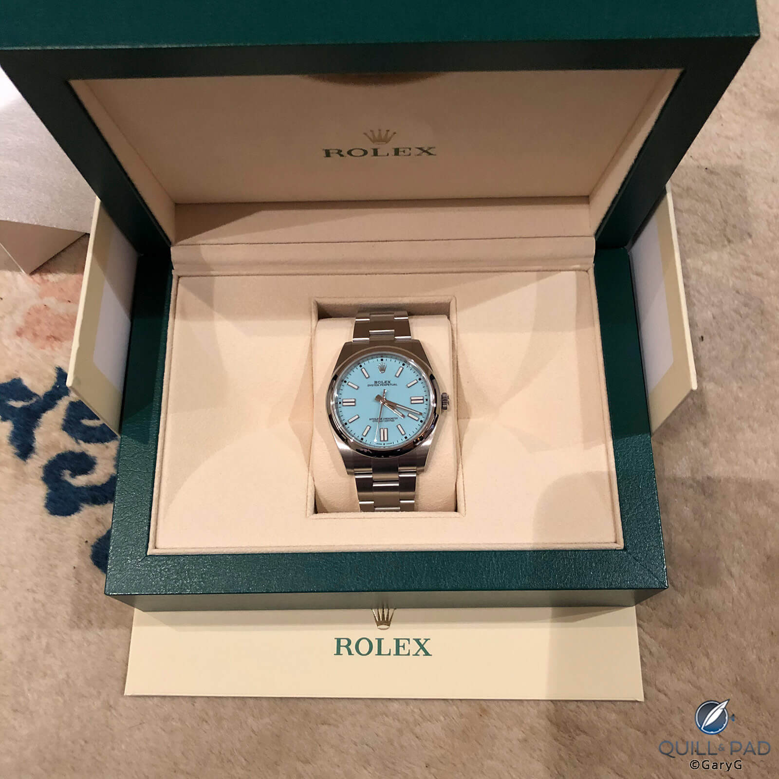 Your Guide: Rolex Oyster Perpetual 41 Turquoise Blue