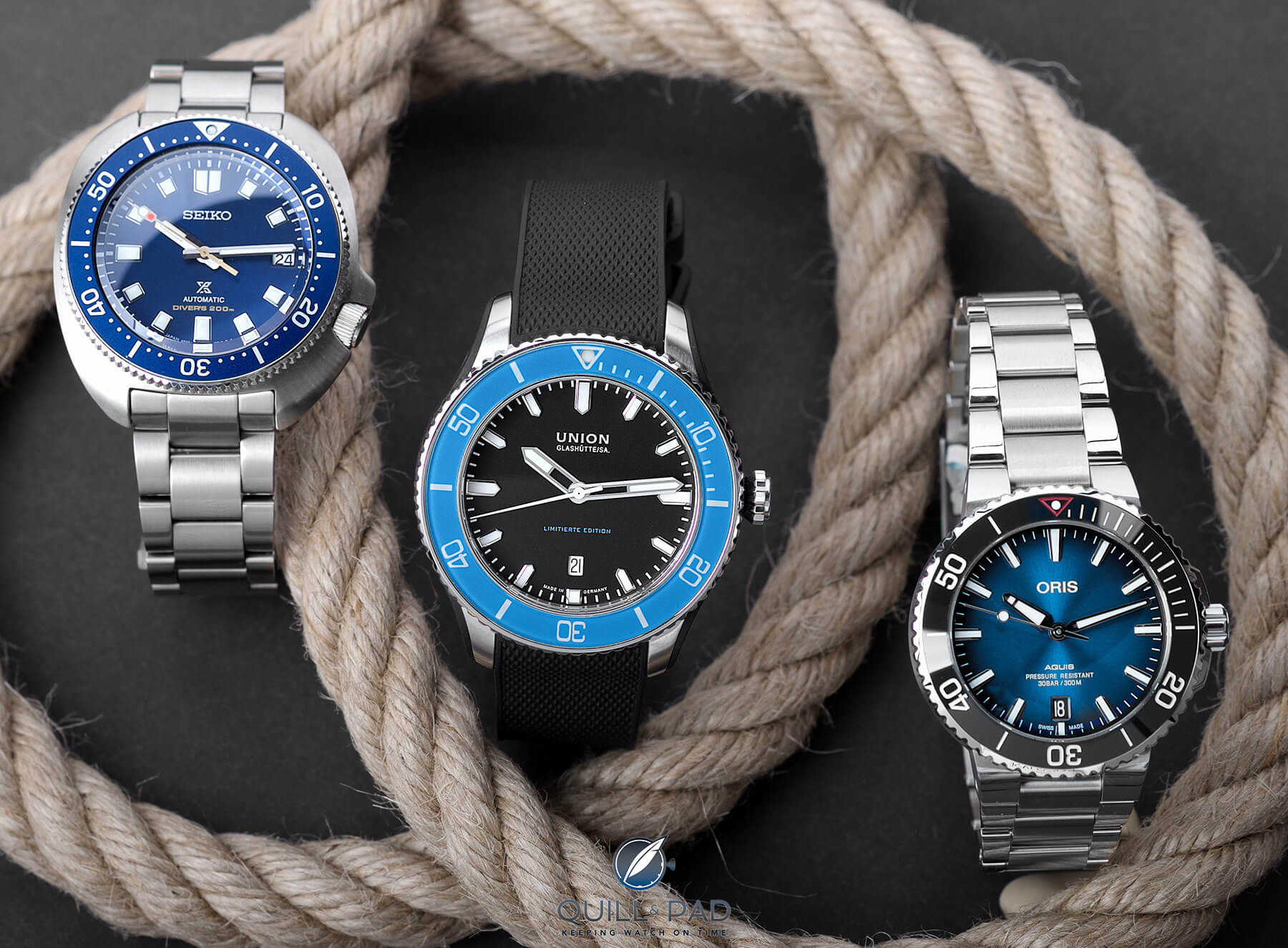 Three Kinds Of Blue: 3 Cool And Relatively Affordable Limited Edition  Watches Under €2,500 From Seiko, Oris, And Union Glashütte - Quill & Pad