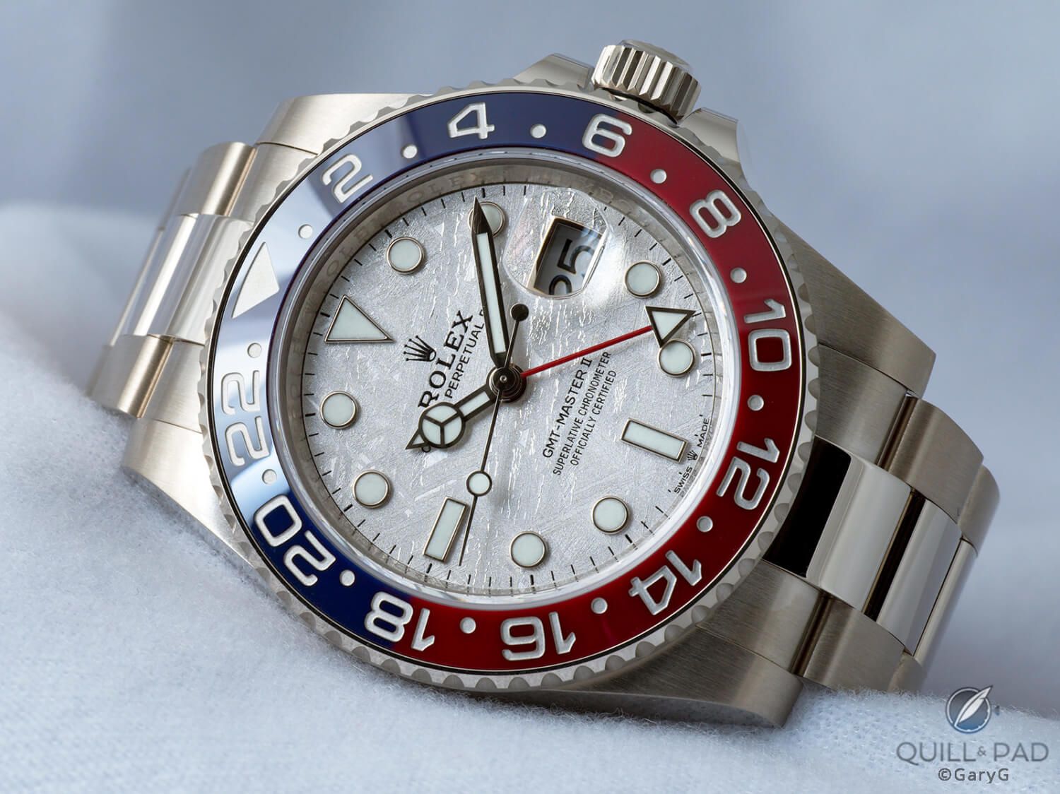 Behind The Lens: Rolex GMT-Master II Meteorite, Where Global Travel Meets Outer Space | Quill & Pad