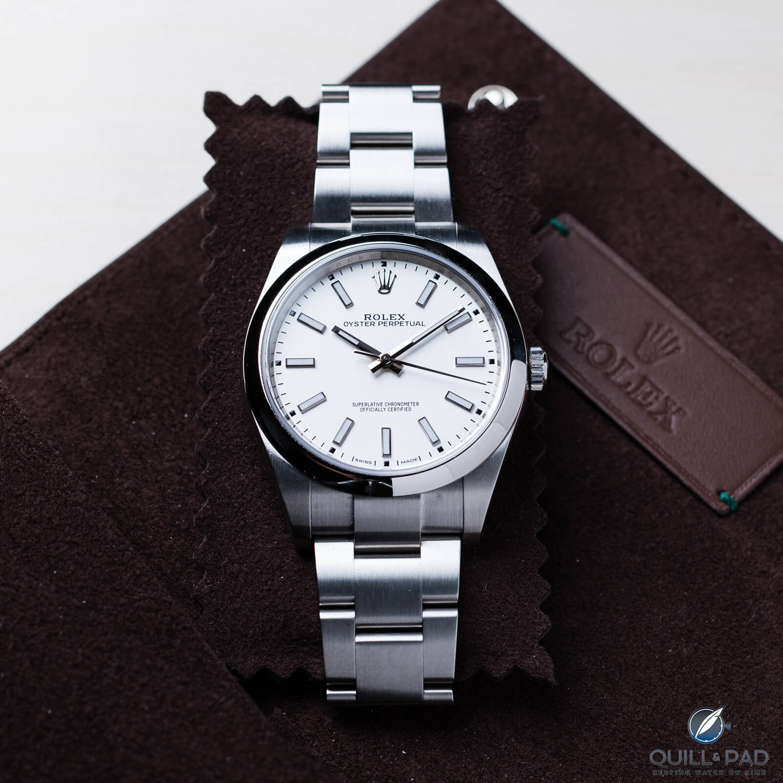 rolex op 39 white dial