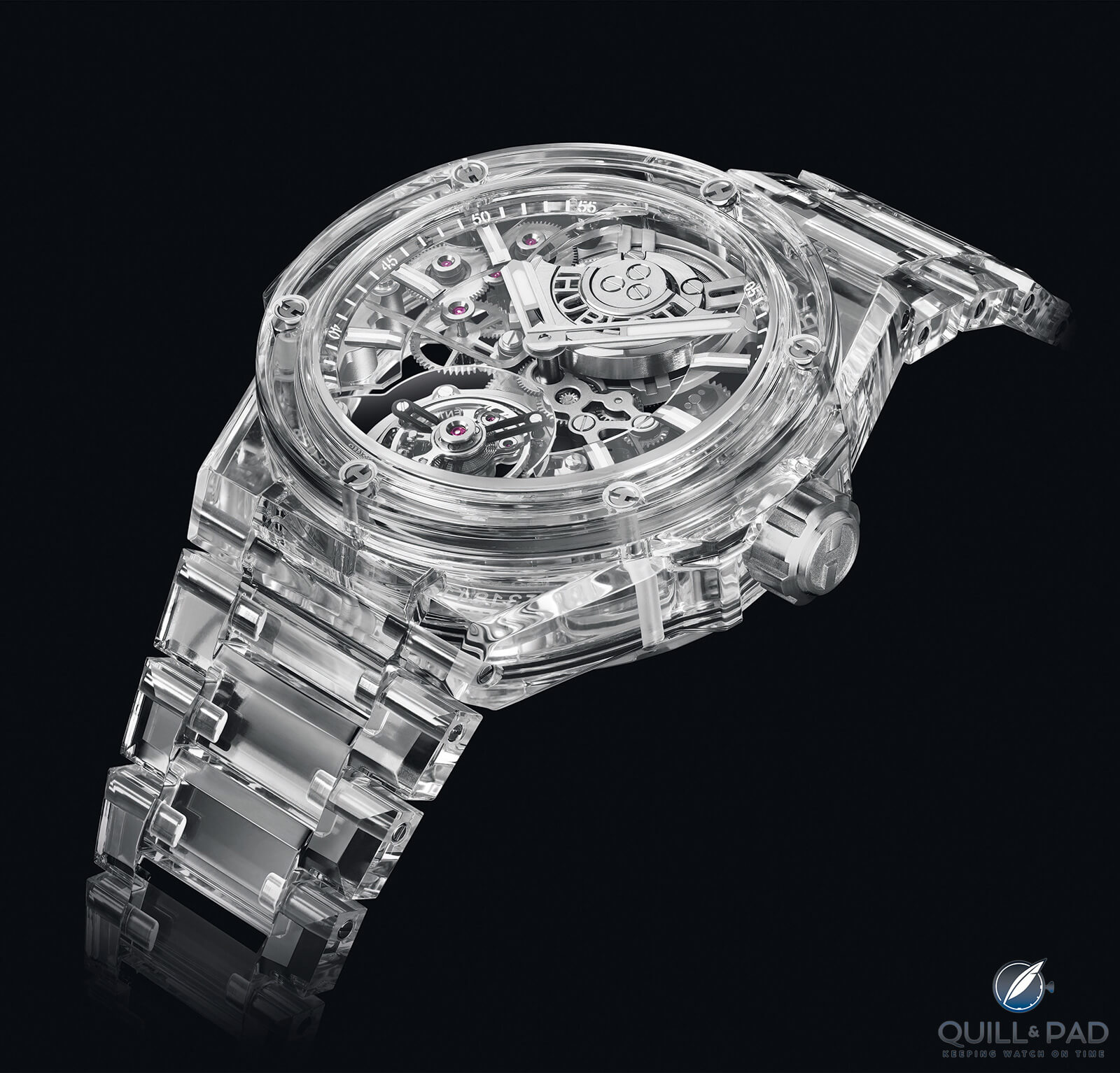 Kessaris Pavé Dial Metal Bracelet Watch - 20802037 | HSN