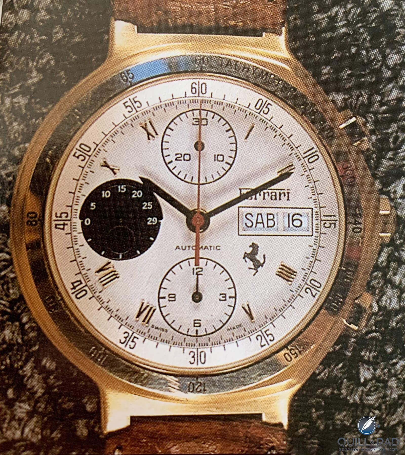 Louis Vuitton Chronometer] My dad gifted me this watch, I am not sure if it  is original or not and whether if it is valuable. Any ideas? : r/Watches