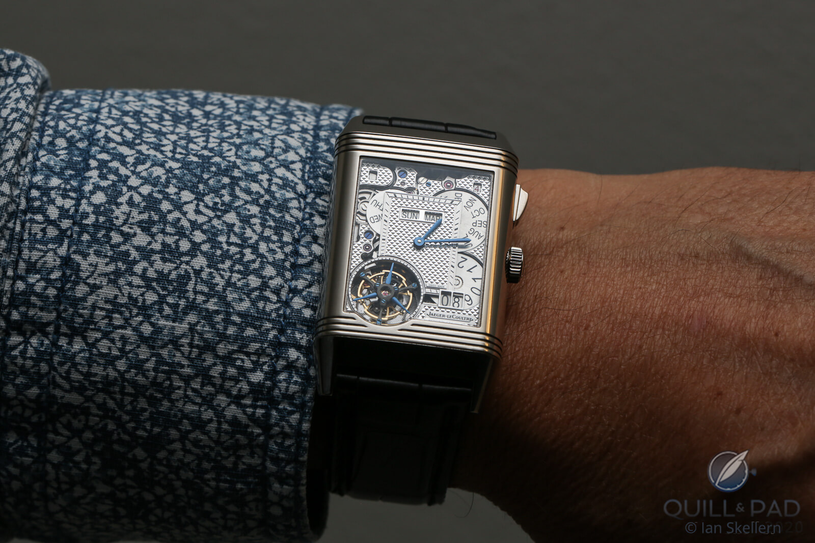 Jaeger LeCoultre Reverso Hybris Mechanica Calibre 185 Quadriptyque 11 Complications Plus Flying Tourbillon Are Impressive But The Fact That It s So Wearable Is The Real Magic Quill Pad