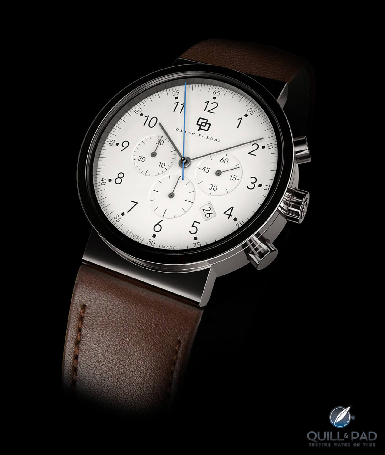 Oskar Pascal OP483 Chronograph: The World’s First Watch in NASA-Grade ...