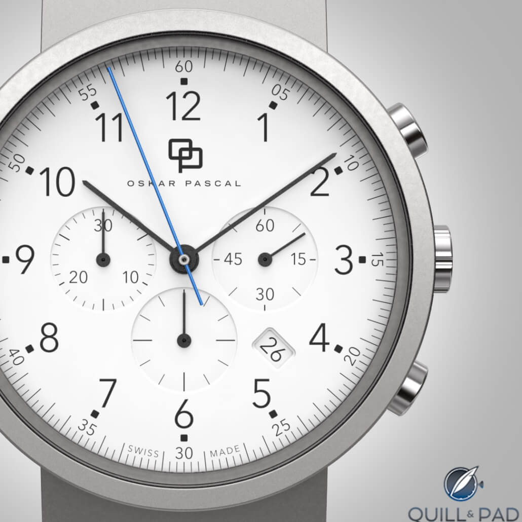 Oskar Pascal OP483 Chronograph: The World’s First Watch in NASA-Grade ...