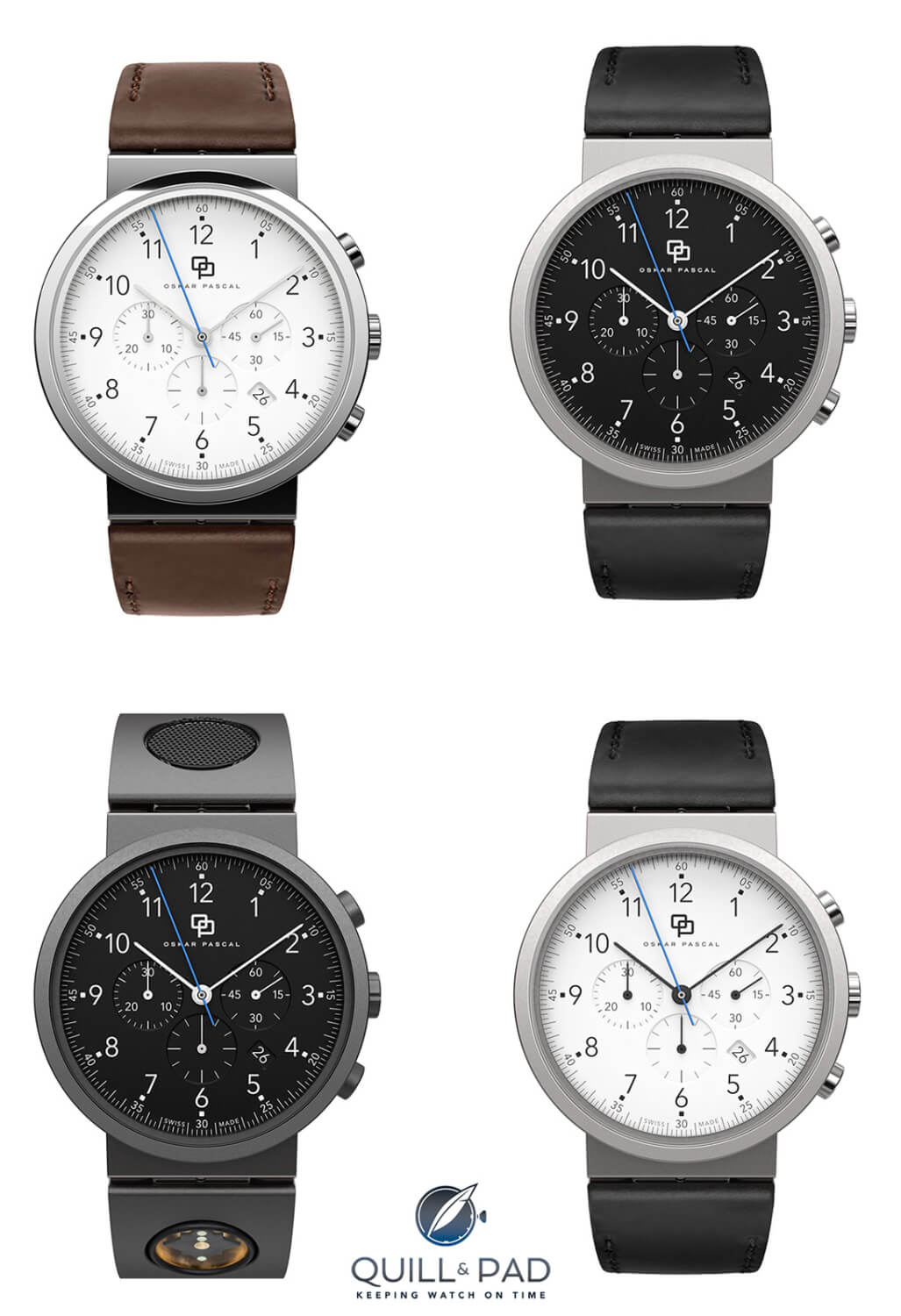 Oskar Pascal OP483 Chronograph: The World’s First Watch in NASA-Grade ...