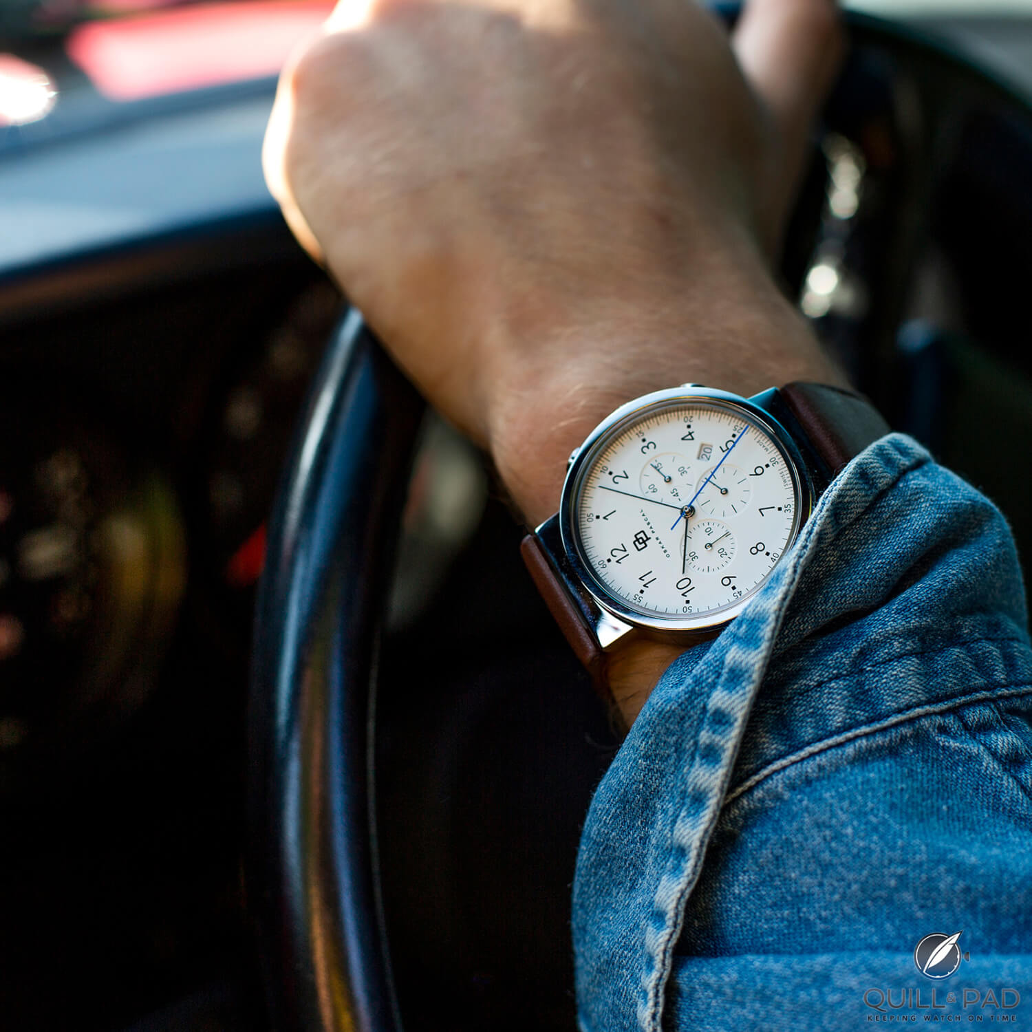 Oskar Pascal OP483 Chronograph: The World’s First Watch in NASA-Grade ...