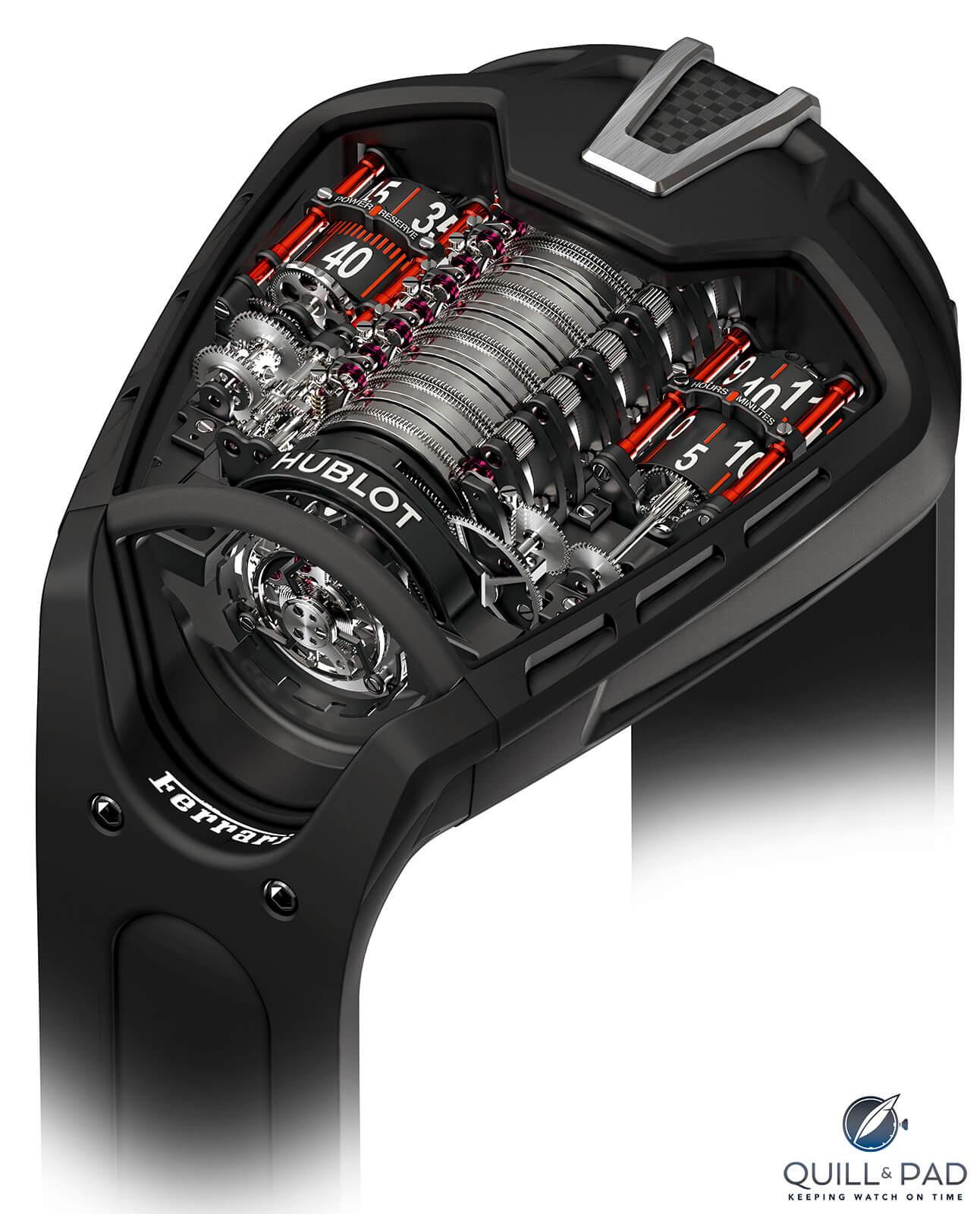 Hublot ferrari 2025 engine watch