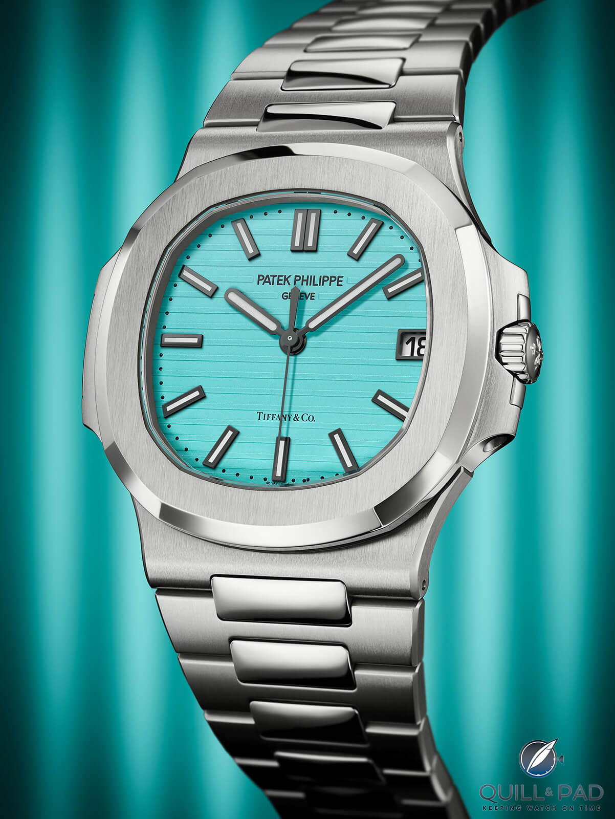 Patek Philippe Tiffany-dialed Nautilus sells at auction for $3.25 million