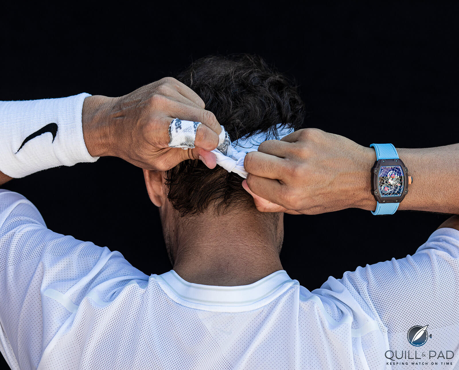 Rafael Nadal Wears A Richard Mille RM 27 04 As He Plays In The