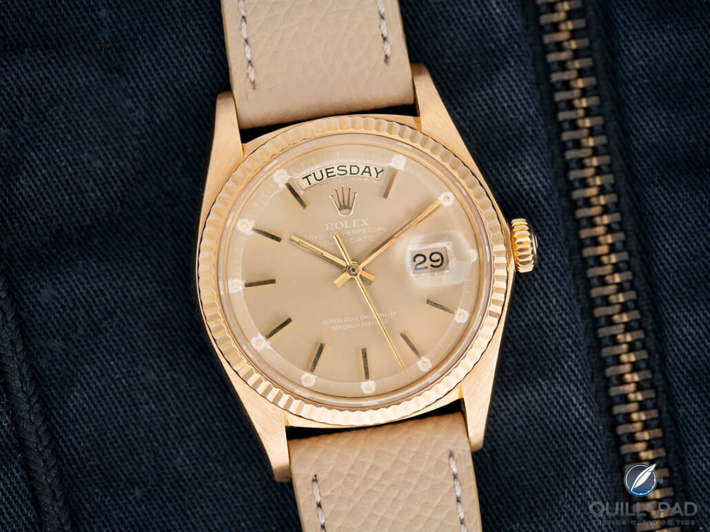 Why I Bought It Vintage Rolex Day Date Reference 1803 Quill Pad