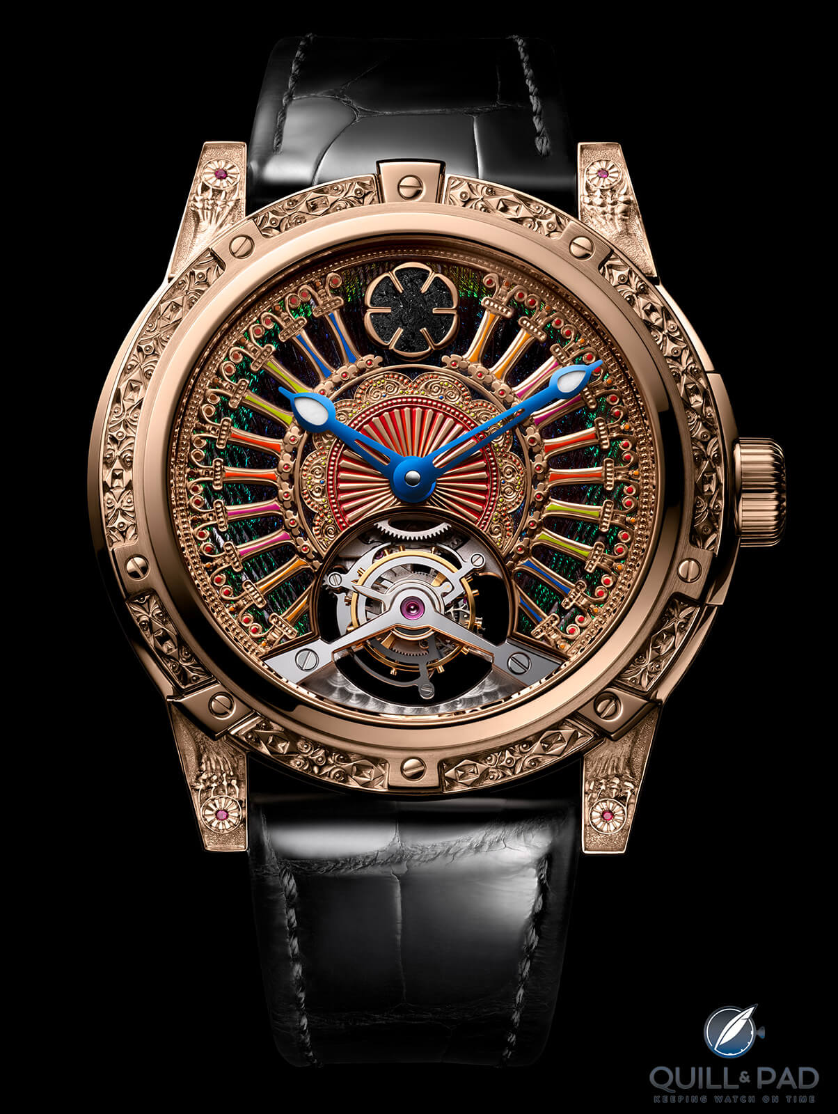 The Louis Moinet Eight Marvels of the World Set of Tourbillon