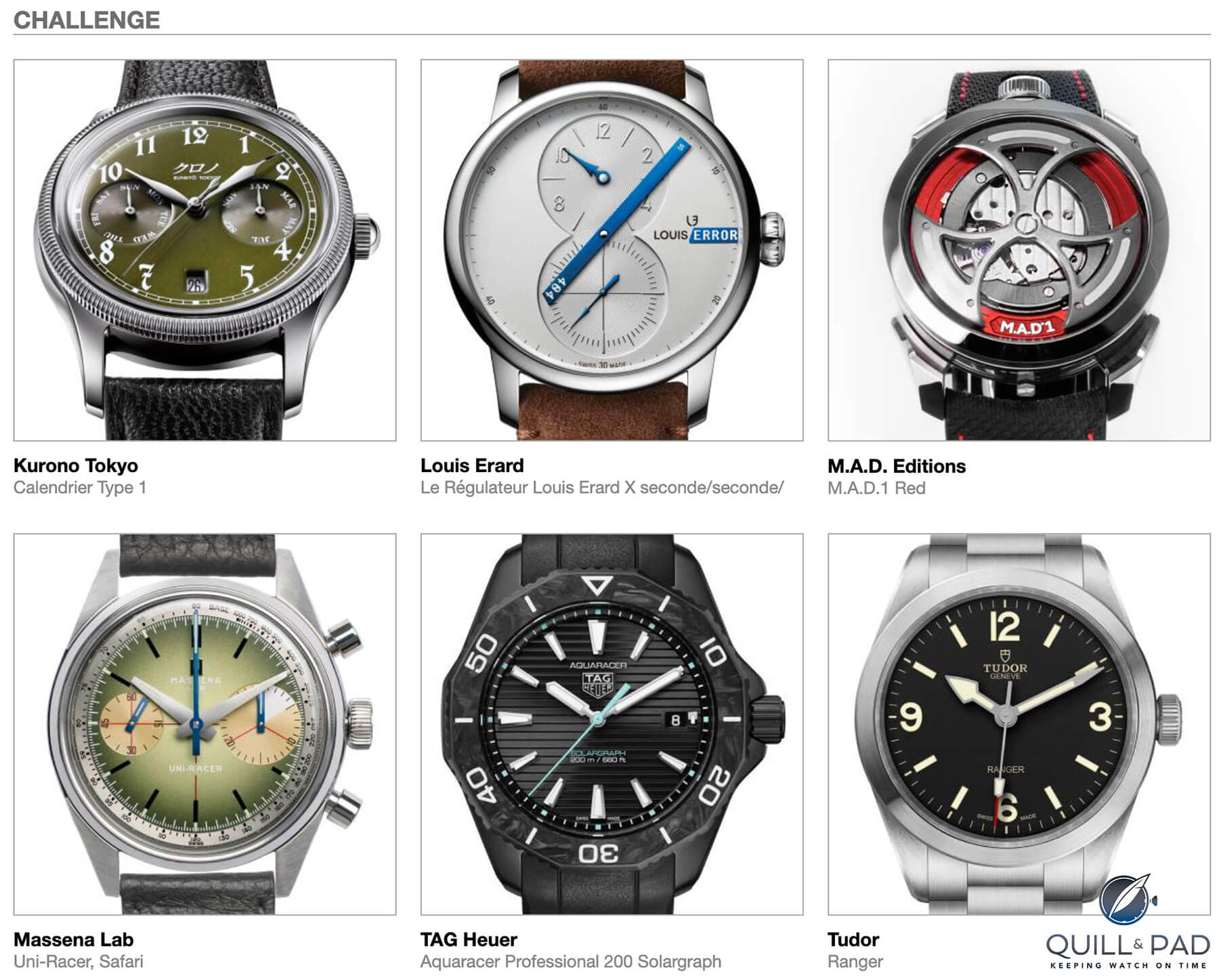 Louis Erard x Alain Silberstein x Manuel Emch x A Cast Of Guest Artists =  Amazing (And Affordable) Watches - Quill & Pad