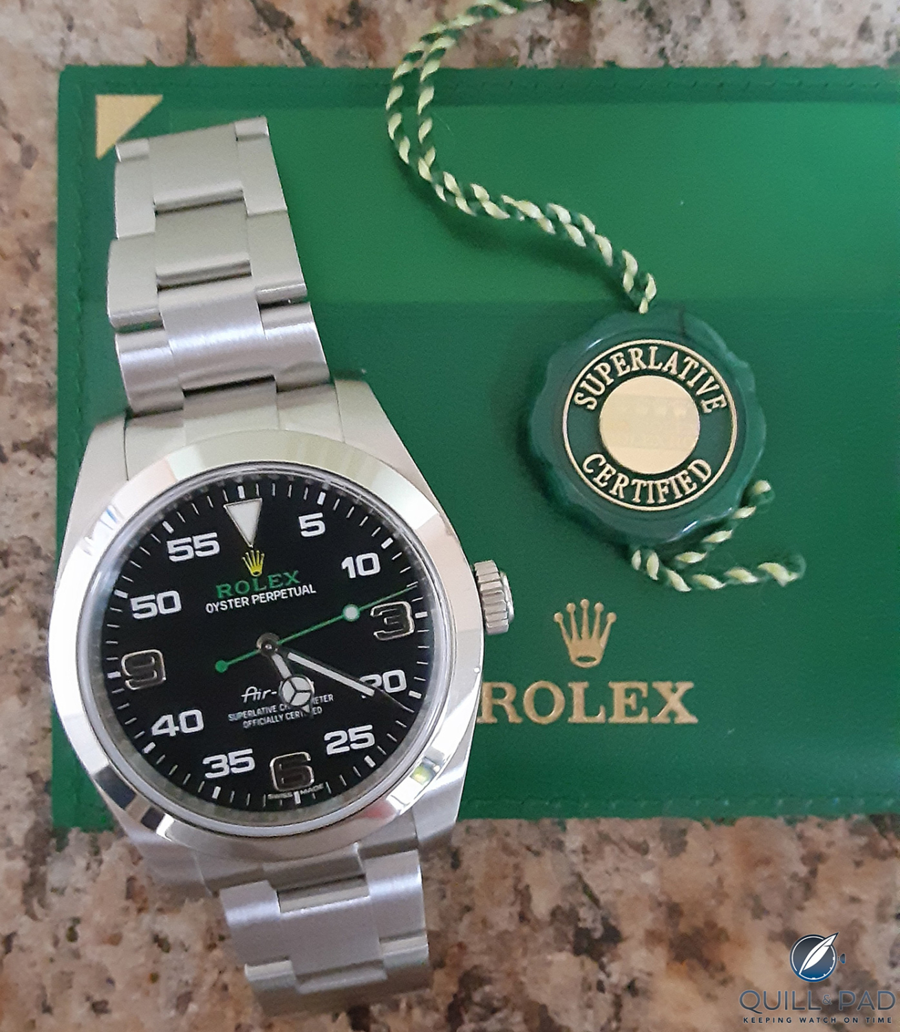 Why I Bought It Rolex AirKing “Bloodhound” Ref. 116900 Quill & Pad