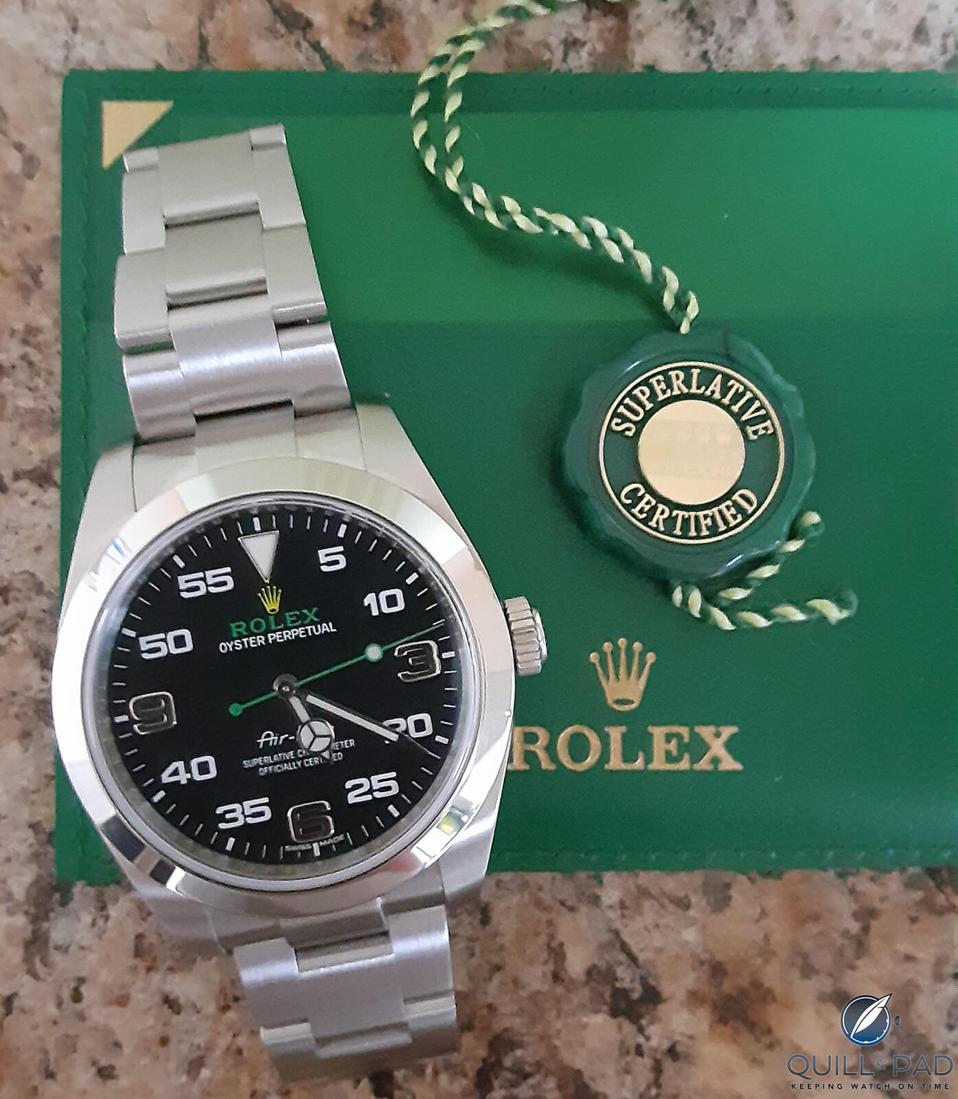 kaldenavn matron afkom Why I Bought It: Rolex Air-King “Bloodhound” Ref. 116900 - Quill & Pad