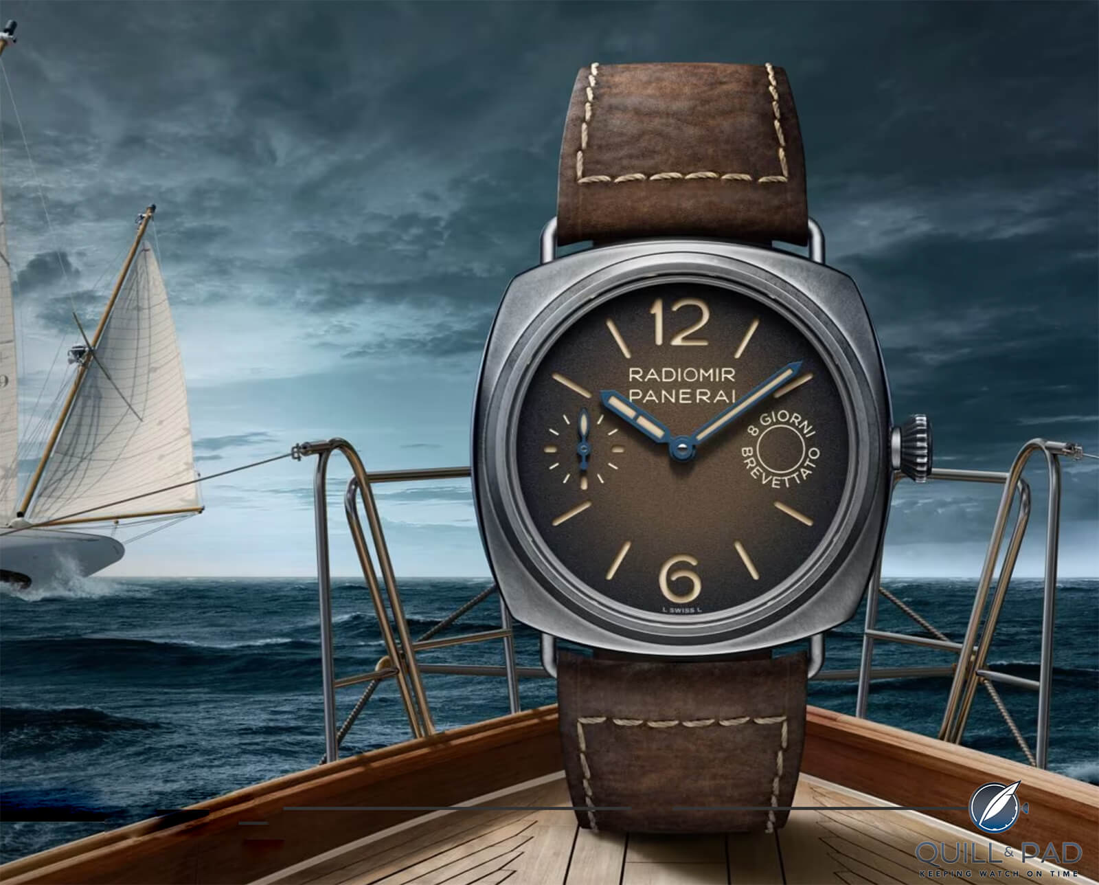 Panerai Luminor Due PAM 943 Steel Anthracite Grey Dial 45mm Watch +Box  PAM00943 - Jewels in Time