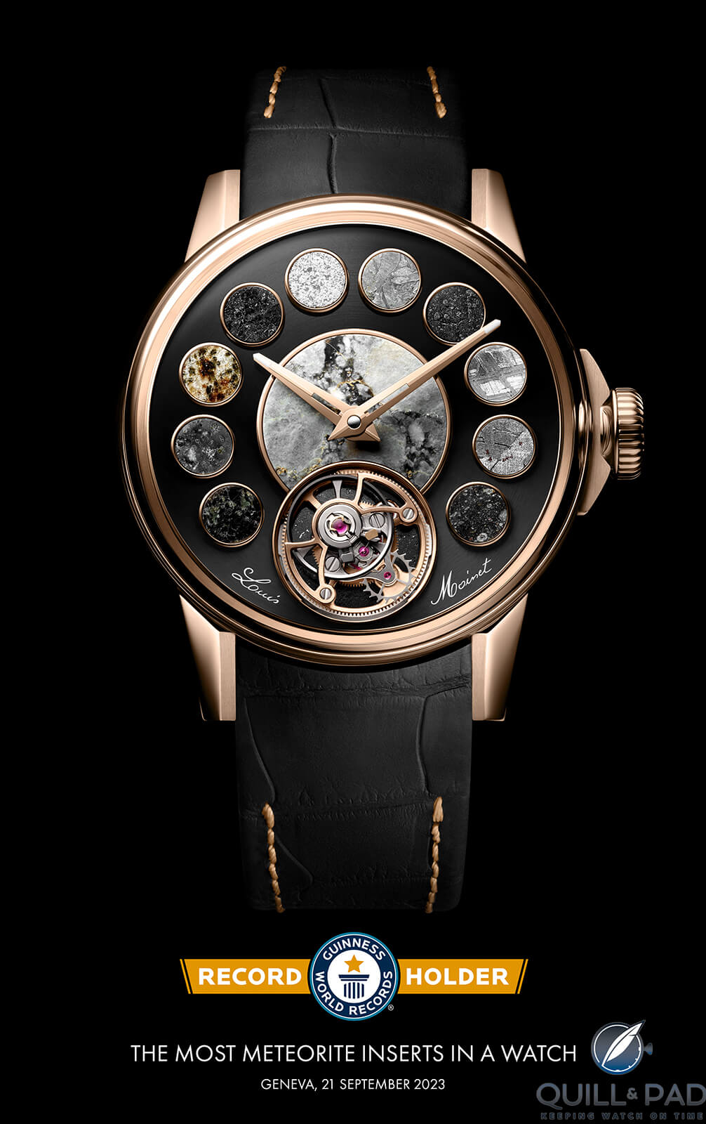 Louis Moinet Cosmopolis: Official Guinness World Record for Number