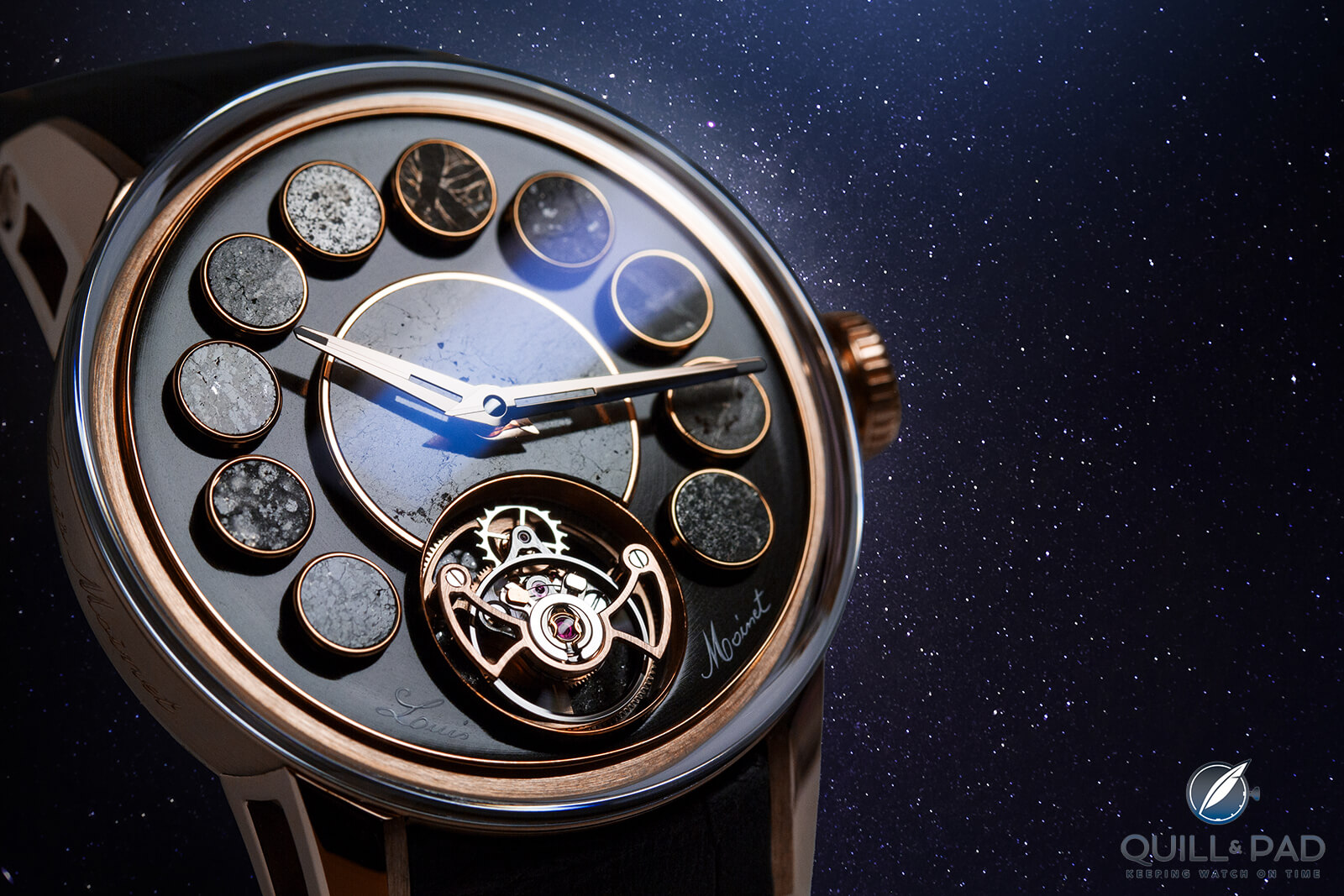 Louis Moinet Cosmopolis: Official Guinness World Record for Number of  Meteorites in a Watch - Quill & Pad