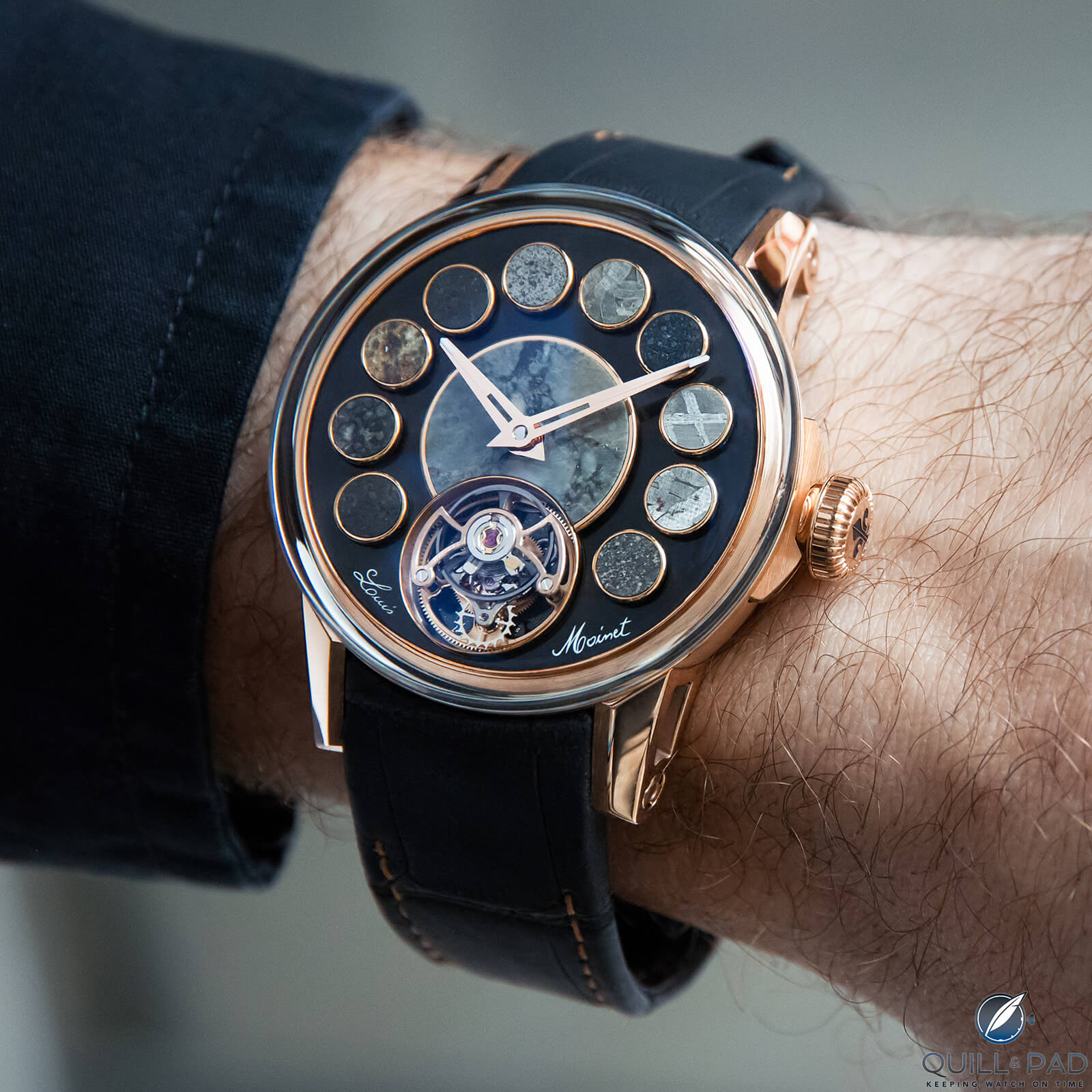 Louis Moinet Cosmopolis: Official Guinness World Record for Number of  Meteorites in a Watch - Quill & Pad