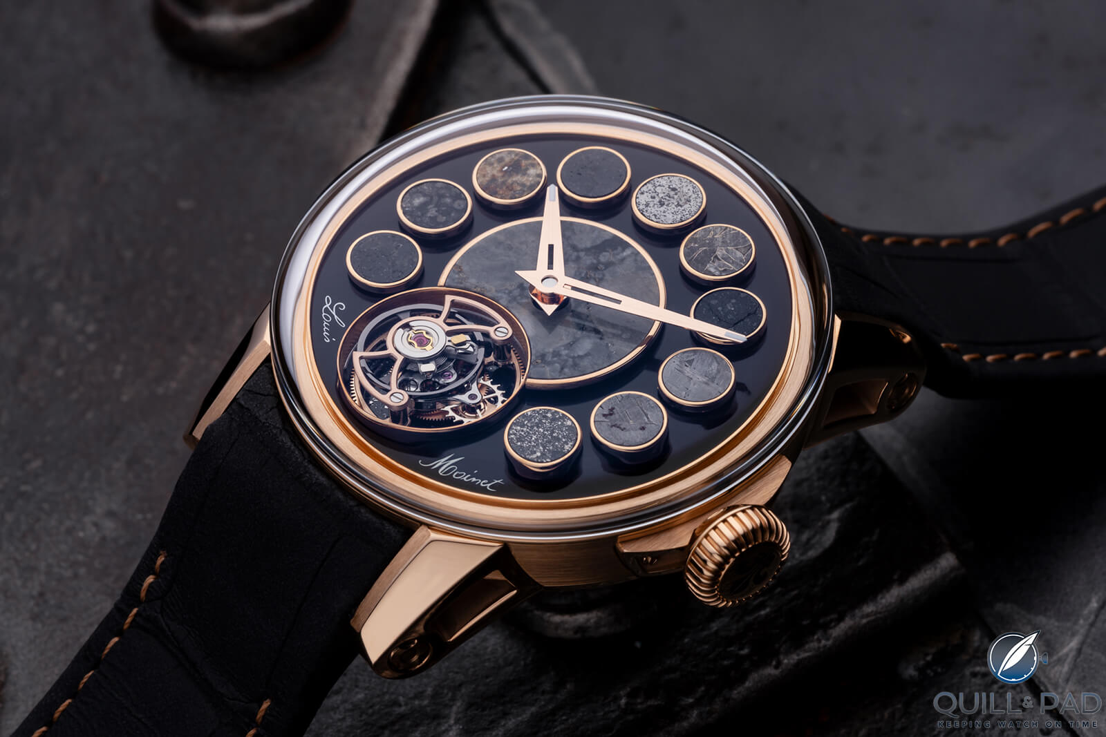 Louis Moinet Cosmopolis: Official Guinness World Record for Number of  Meteorites in a Watch - Quill & Pad