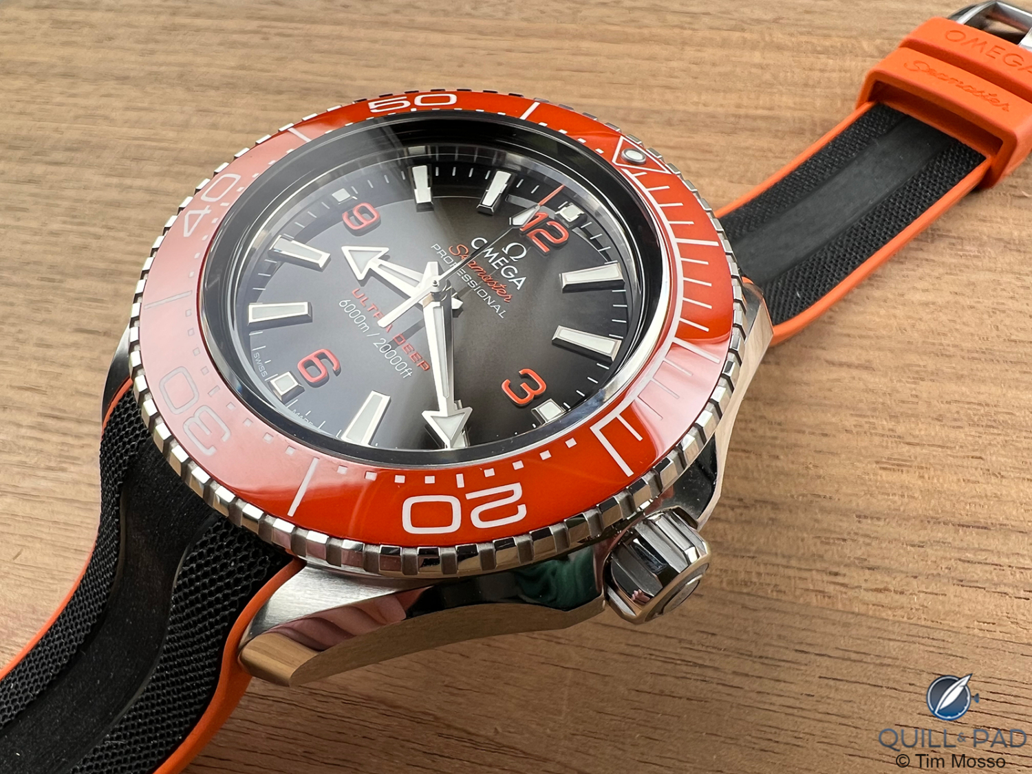 Ultra Deep Omega Seamaster Planet Ocean Ultra Deep Review by Tim Mosso - Quill & Pad
