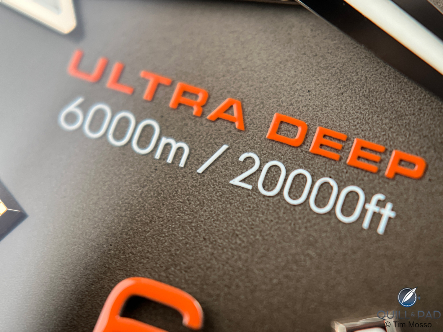 Ultra Deep Omega Seamaster Planet Ocean Ultra Deep Review by Tim Mosso - Quill & Pad