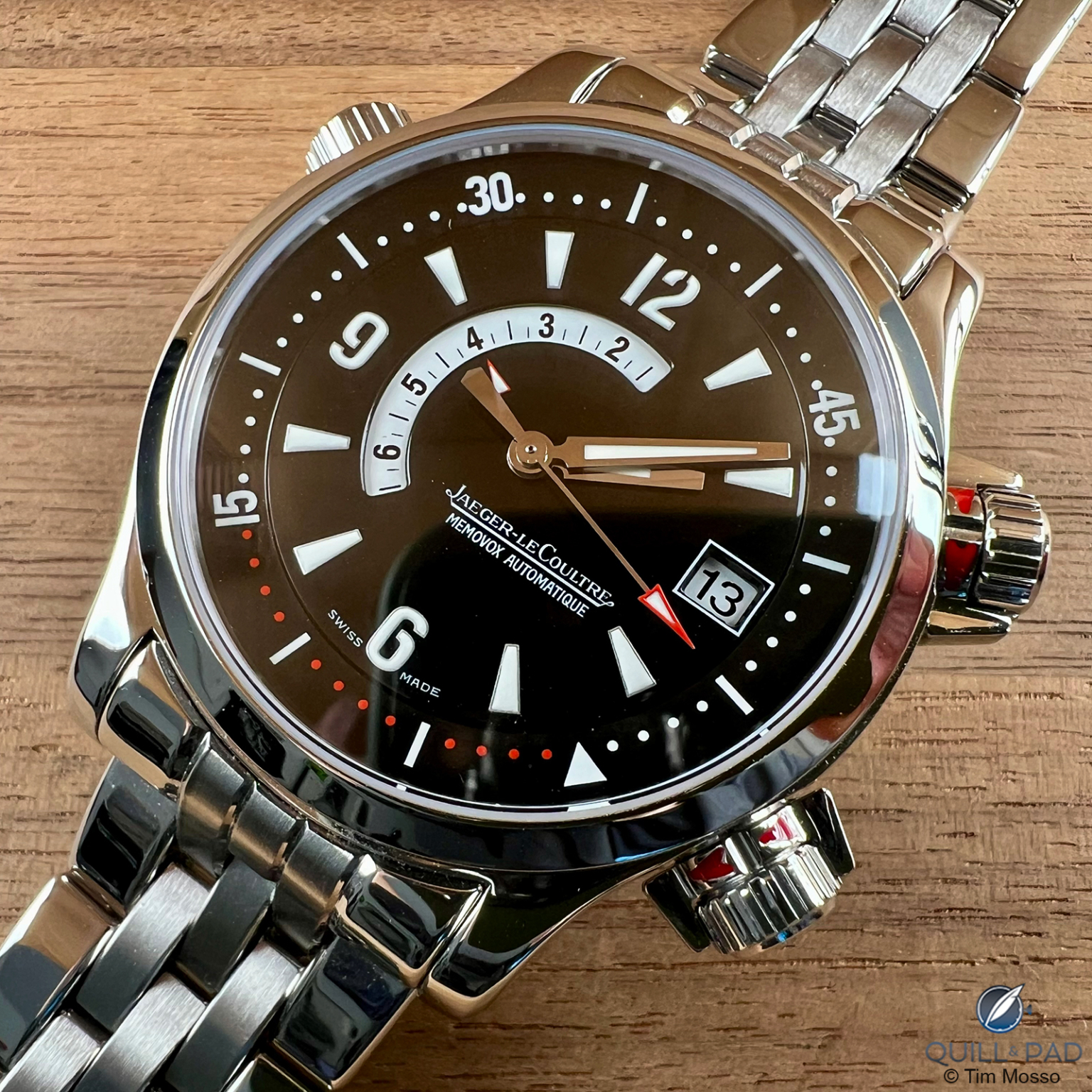 Jaeger-LeCoultre Master Compressor Memovox Reviewed by Tim Mosso ...