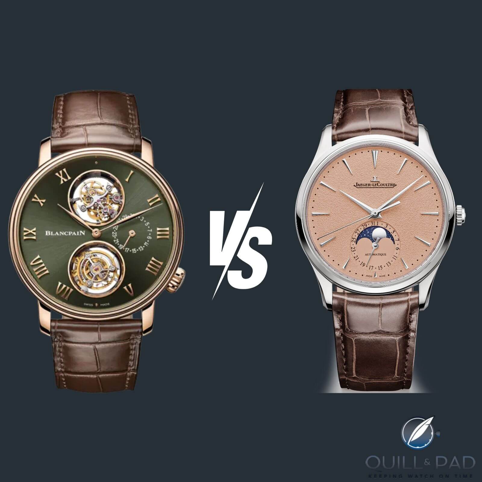 Clash of the Titans: A Comprehensive Guide to Blancpain vs. Jaeger-LeCoultre