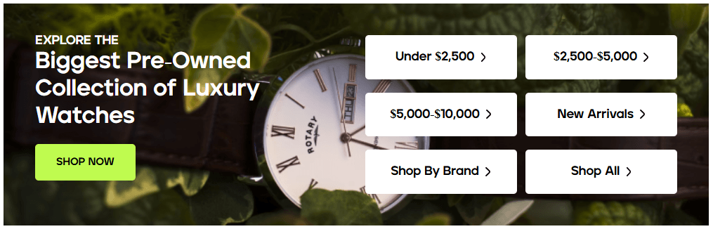 Shop Pre Owned Watches